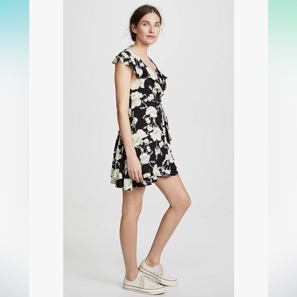 Free People Wrap-Around Dress 🤩 NWOT - Picture 4 of 7
